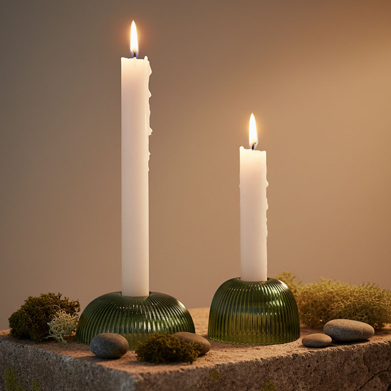 JELLY • Set de 2 Bougeoirs en Verre – Image 4