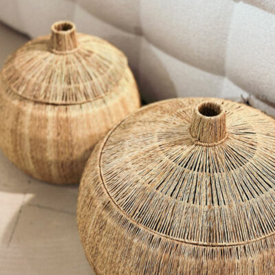 LOLA • Set de 2 Grands Paniers en Jute – Image 2