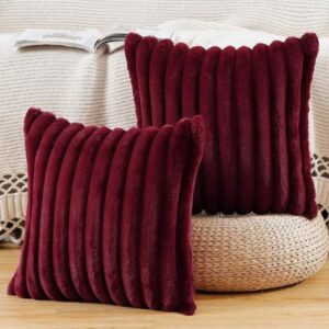 BOLIA • Housse de coussin Bordeaux