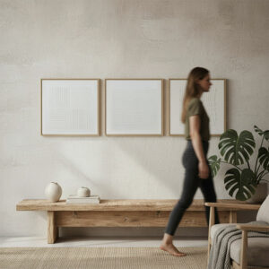 CADRE SOFIA • Tableau texturé (60x60cm)