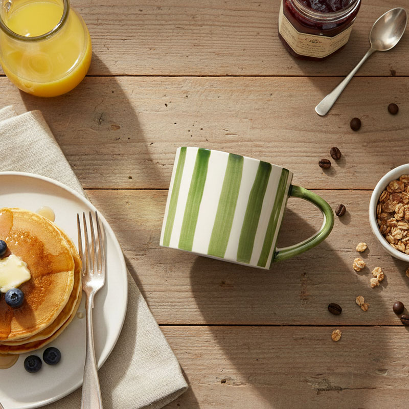 BOMBA • Tasse Rayée Verte – Image 3