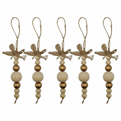 VIXEN • Set de 5 Décorations de Noël en bois