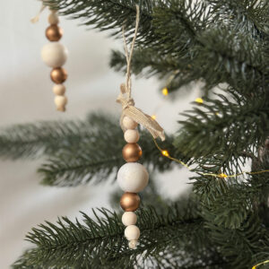 VIXEN • Set de 5 Décorations de Noël en bois