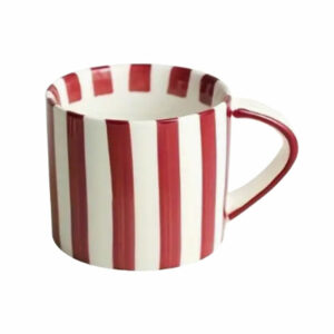 BOMBA • Tasse Rayée Rouge