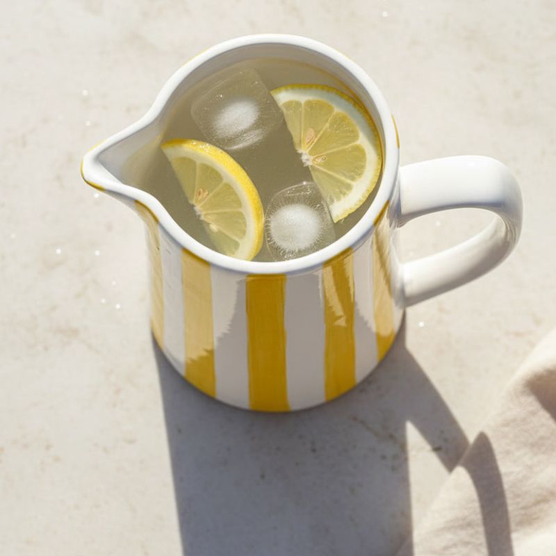 CAPRI • Carafe À Rayures Jaune – Image 3
