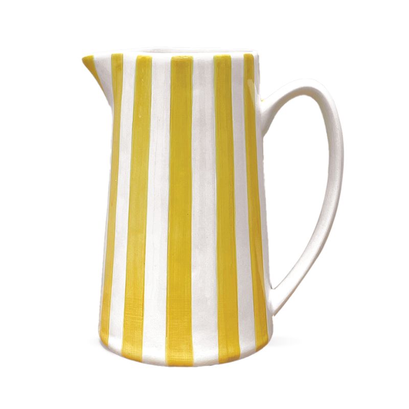 CAPRI • Carafe À Rayures Jaune