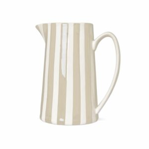 CAPRI • Carafe À Rayures Beige