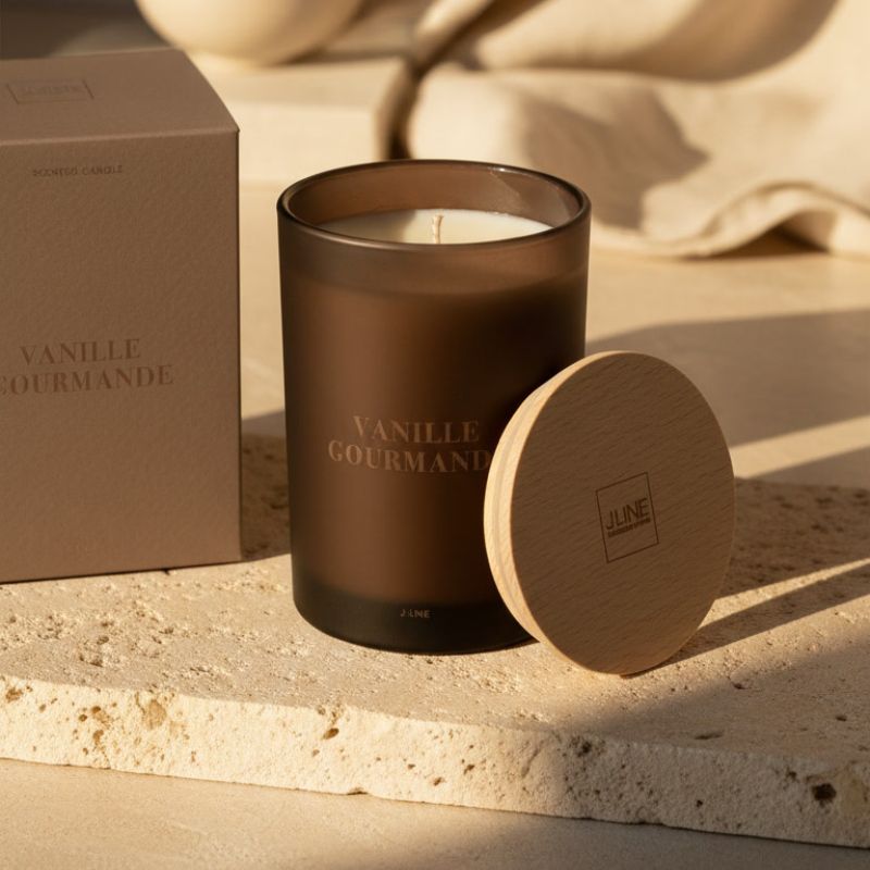 LIA • Bougie parfumée - Vanille Gourmande (38h) – Image 2