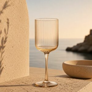 JESS • Verre à Vin Ambre