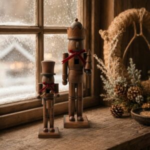 BOULY • Set de 2 Figurines Casse-Noisette (40/25cm)