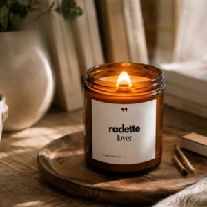 FLAMBY • Bougie parfumée « Raclette Lover »