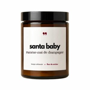FLAMBY • Bougie parfumée « Santa Baby »