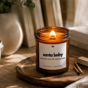 FLAMBY • Bougie parfumée « Santa Baby »